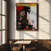 Al Pacino Canvas Art by Chris Tutty - Say Hello to My Little Friend Scarface